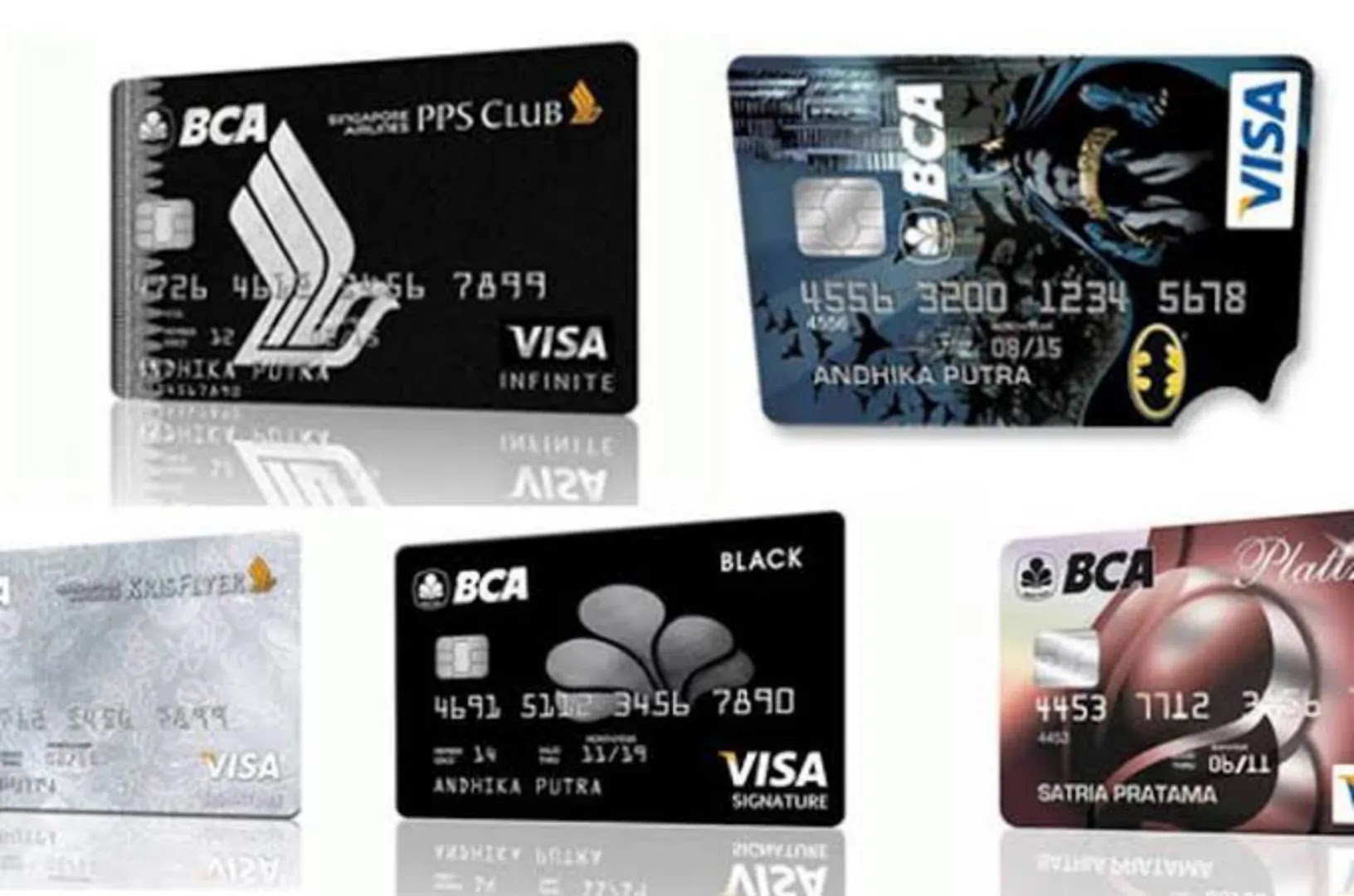 Jenis Kartu Kredit BCA
