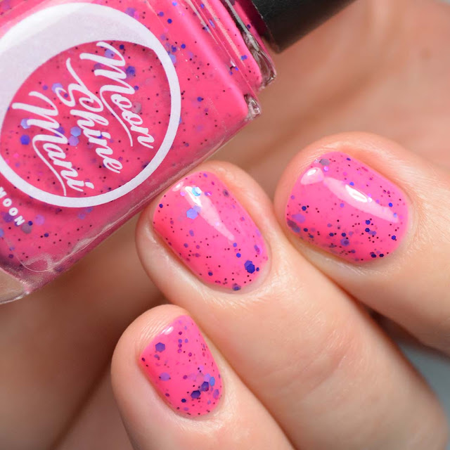 pink thermal nail polish