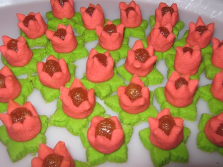 Biskut Tart Nanas Teratai Style