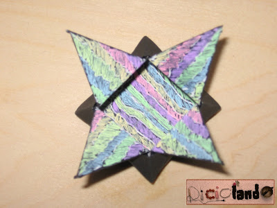 Scatolina a stella origami -tutorial- Natale 2014 faidate 4