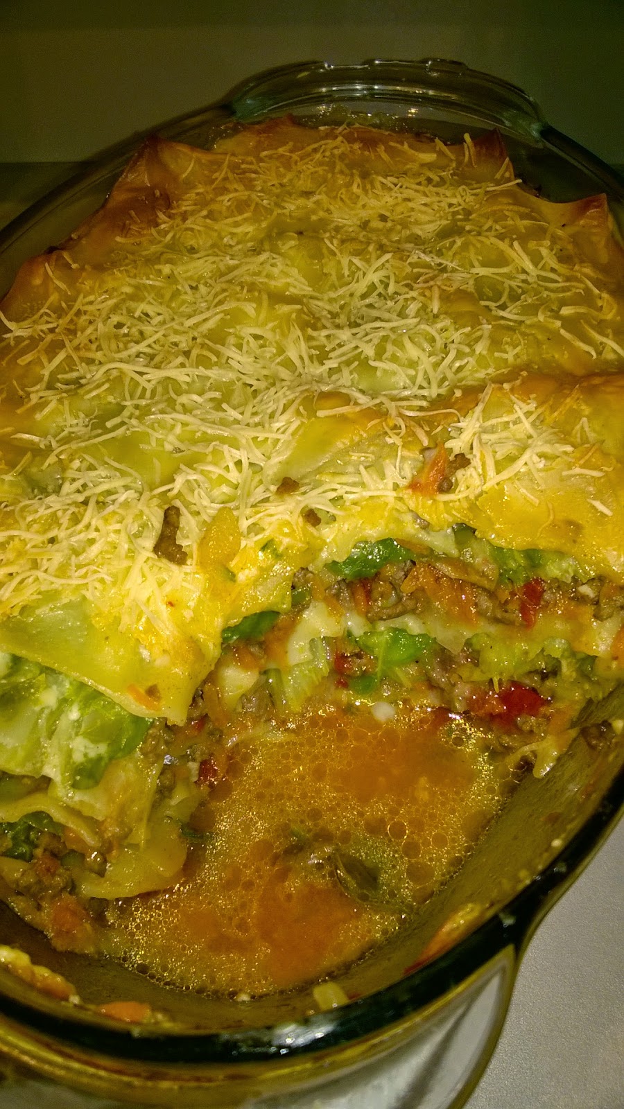 Lasagne de chou vert Lasagne de chou vert
