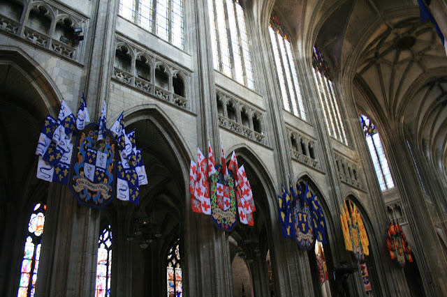 dans la grande cathédrale d'Orléans (Orleans, France)