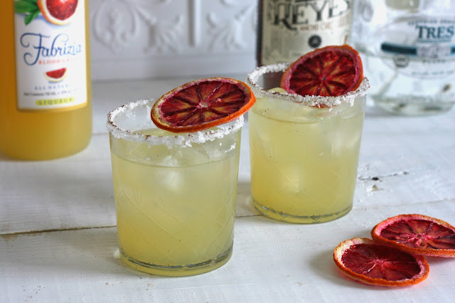 Spicy Blood Orange Margarita