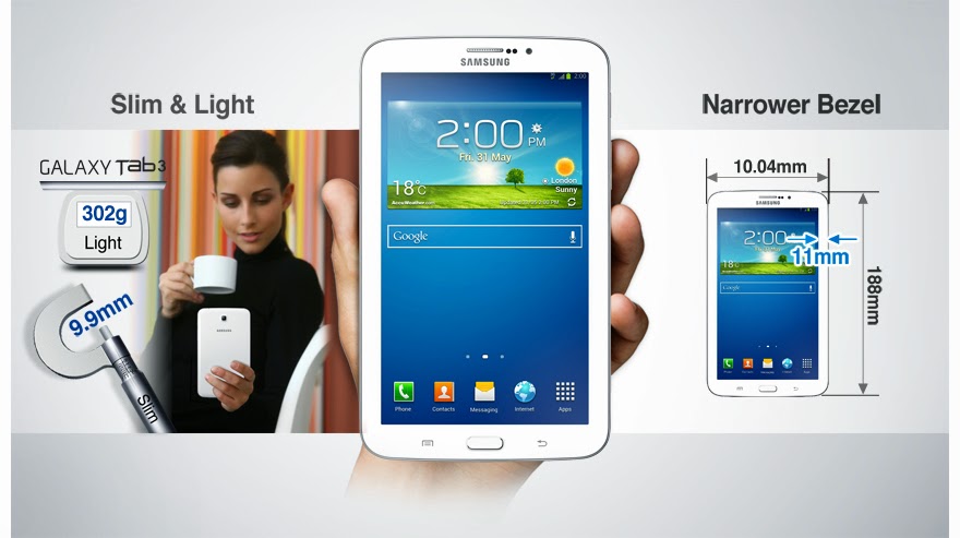 Samsung T211 Galaxy Tab 3 7.0 16GB White