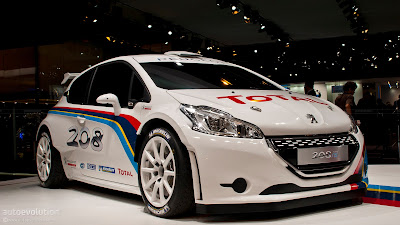 2013 Peugeot 208 R5 Rally car