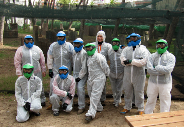 Paintball en Bosc Aventura, Salou