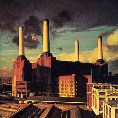 animals album cover There's no band in history with more iconic album covers