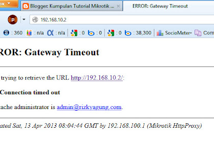 Mengganti Tampilan Halaman Error Webproxy Mikrotik