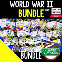 World War II Activities, US History Curriculum, American History Curriculum, US History Activities,