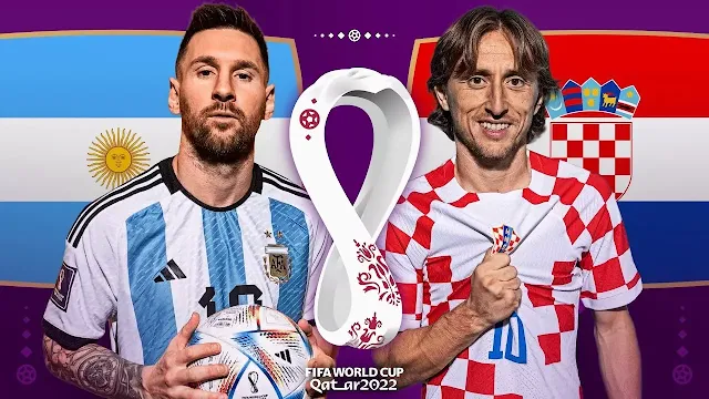 Argentina VS Croatia in the semifinals Qatar 2022 World Coup