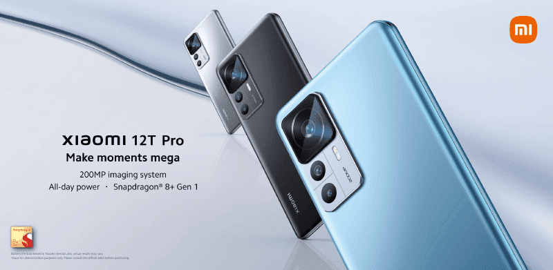 The Xiaomi 12T pro