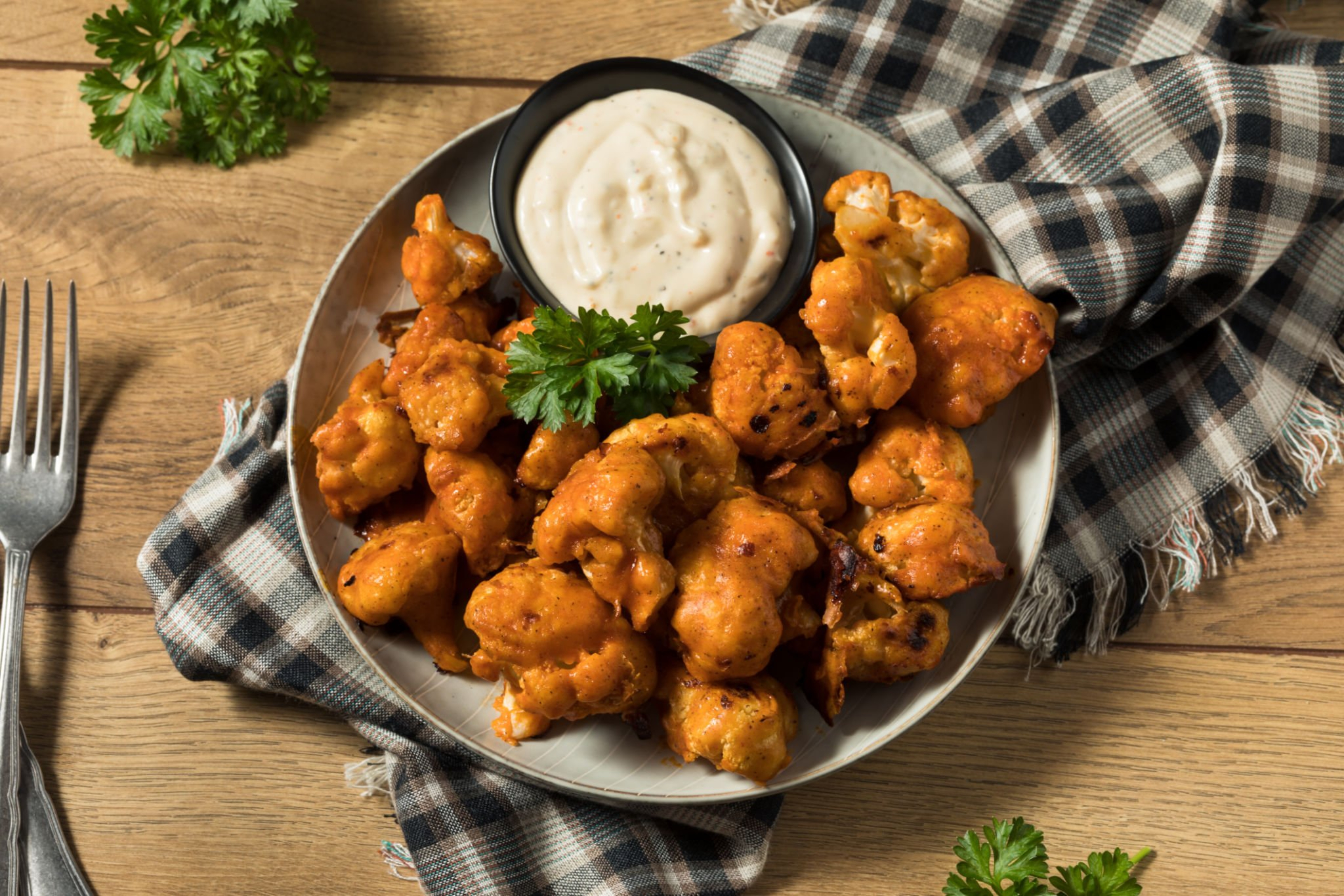 Fried Buffalo Cauliflower recipe