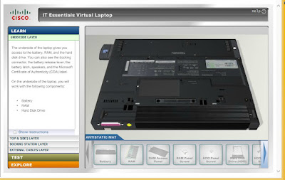 Simulador portable de Ensamble CISCO para Laptop
