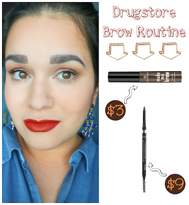 Drugstore Brow Routine