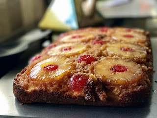 Pineapple upside down cake