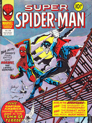 Super Spider-Man #258, Morbius, Paul Gulacy cover