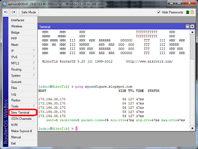 winbox mikrotik - new terminal