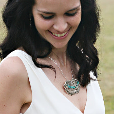 Bohemian Wedding Threaded Turquoise Natural Elegance