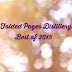 Folded Pages Distillery: Best of 2015