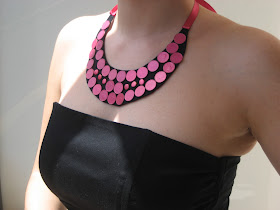 Tutorial collar babero  / Statement necklace DIY /  Tutoriel Collier plastron 