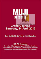 MUJI Grand Opening Pavilion KL