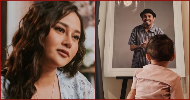 HARU! Anak Glenn Fredly Pertama Kali Hias Pohon Natal Bareng Mutia Ayu, Gewa Ajak Ngobrol Foto Mendiang Ayahnya