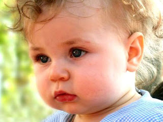 Cute Little Baby Boy With Blue Eyes HD Wallpaper