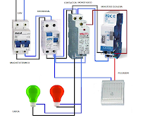 MINUTERO ESCALERA CON CONTACTOR 3 hilos