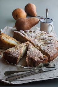 Torta di pere e grano saraceno