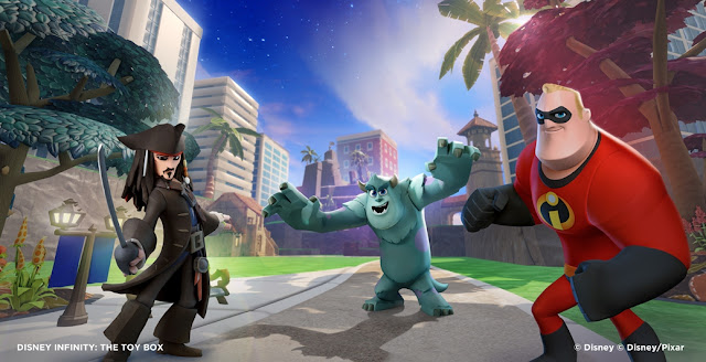 Screenshot of the video game Disney Infinity