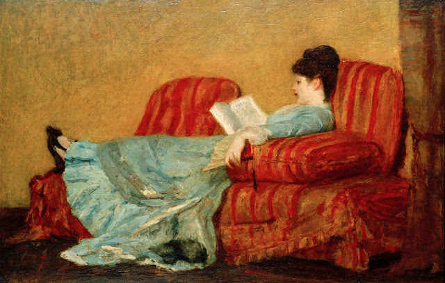 Mary Cassatt’s “Young Lady Reading” (1878)