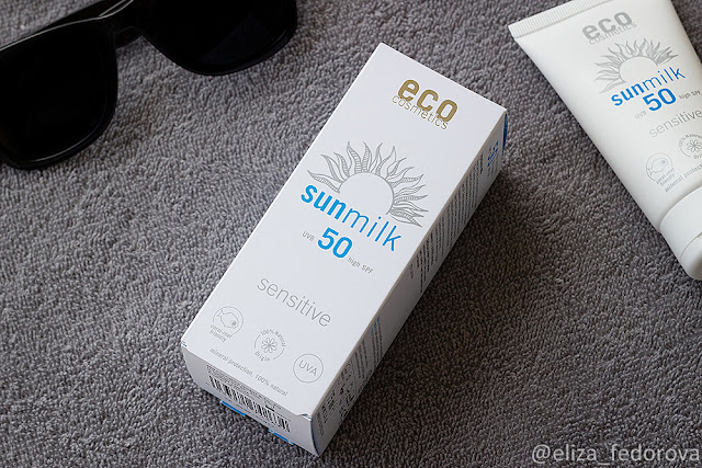 Eco Cosmetics Sunmilk sensitive SPF 50 отзыв