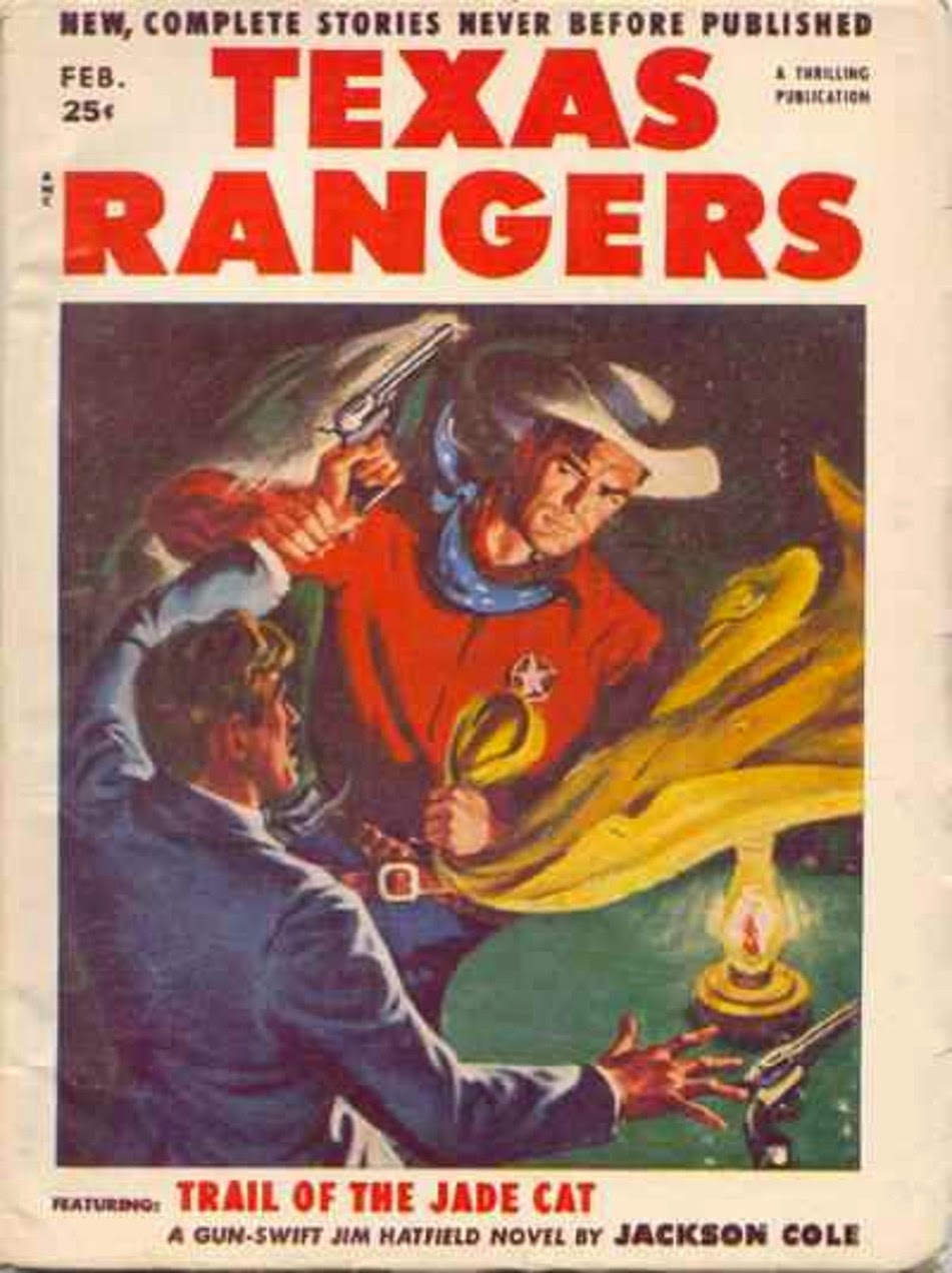 Rough Edges Saturday Morning Western Pulp Texas Rangers February 1955