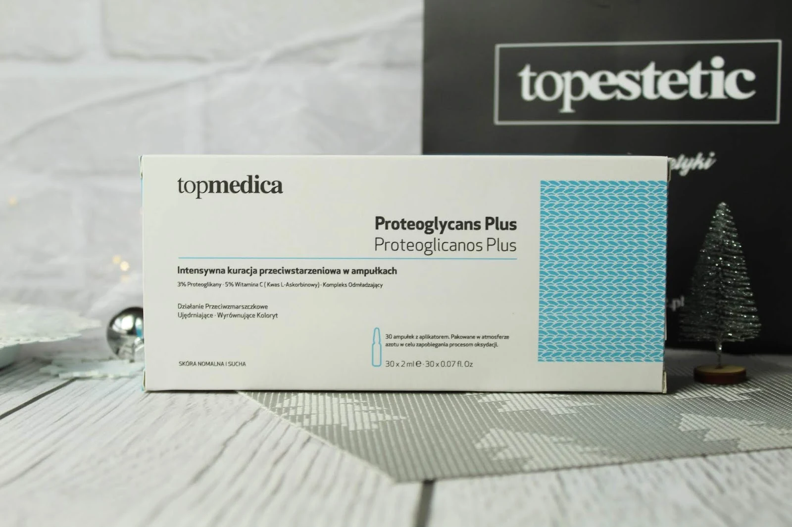 Proteoglycans Plus topmedica - intensywna pielęgnacja przeciwstarzeniowa w kapsułkach