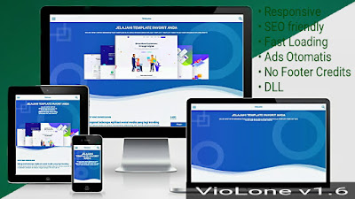 Download Template  VioMagz  Landing Page Gratis