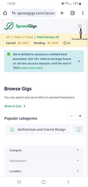 How to make money online by picking microtasks on SproutGigs using your smartphone