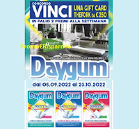 Concorso "Daygum 2022" : vinci Gift Card TheFork da 250 euro