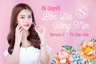 Serum C Tế bào gốc Nấm Mỹ phẩm Hoài Thương Organic