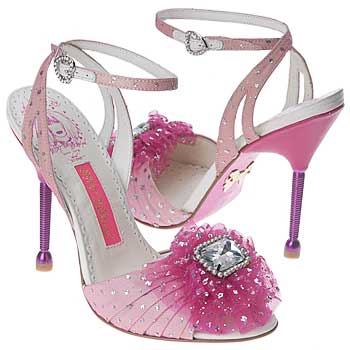 Pakistani Pink Bridal Shoes