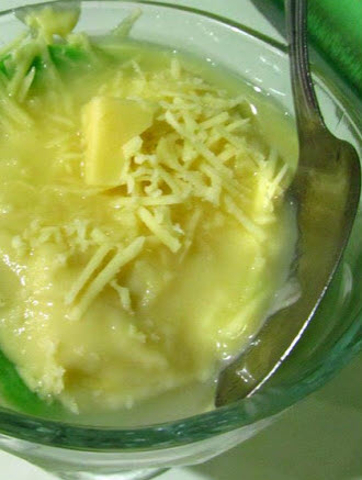 Es sop durian susu keju