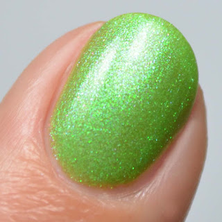 lime green nail polish