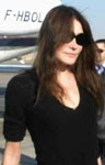 Carla Bruni in Luxor