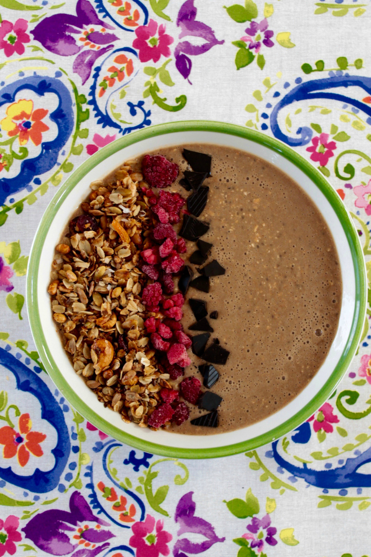 Banana Java Smoothie Bowl