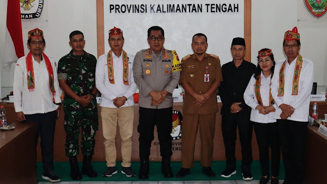 Kapolda Kalimantan Tengah Tekankan Kesiapan Hadapi Pemilu 2024 saat Zoom Meeting Bersama Forkopimda