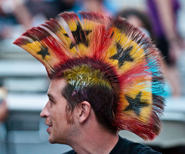 Crazy Hair Styles: Mohawk Hairstyles