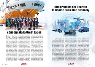 SETTEMBRE 2023 PAG. 50 -  Gruppo Grimaldi consegnata la Great Lagos