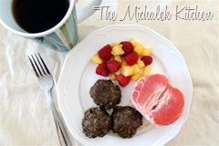 Pork Brkf Sausage w fruit