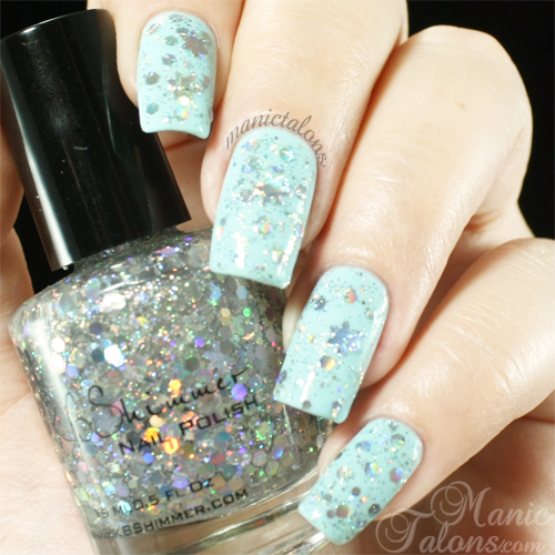 KBshimmer Flake Dance Swatch