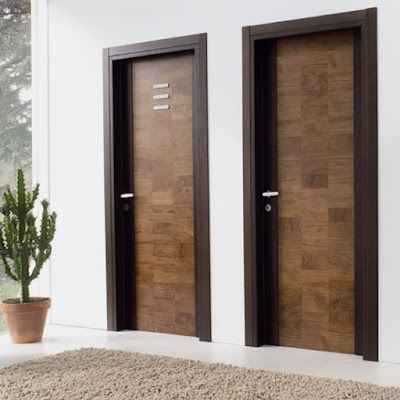 wooden modern interior door design