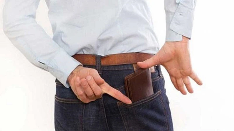 wallet in your back pocket